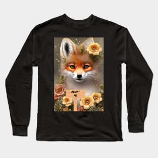 Cute Adopt Me Fox Long Sleeve T-Shirt